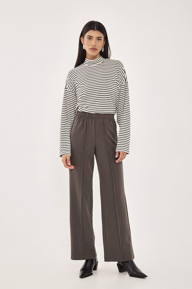 מכנסיים מחוייטים ליונס גומי אפור כהה