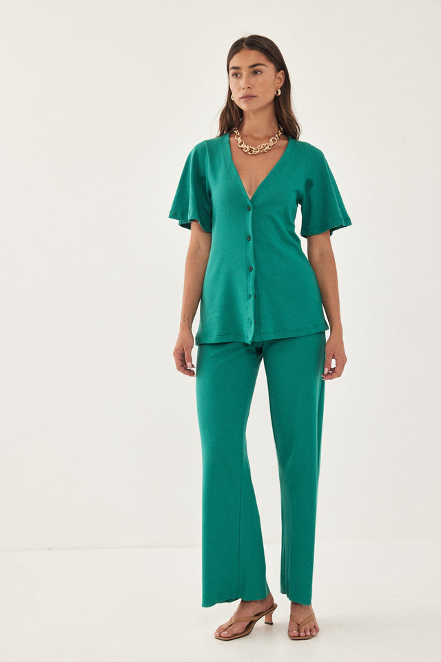 חליפת דונטלה שרוולים קצרים שחורה