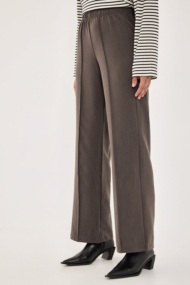 מכנסיים מחוייטים ליונס גומי אפור כהה