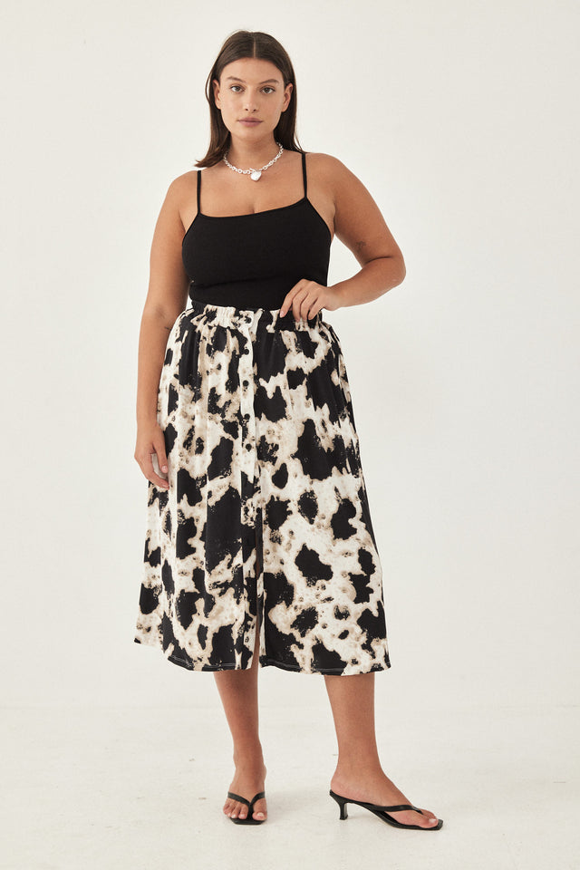 גופיית ריב טופ פנימי אמה שחורה