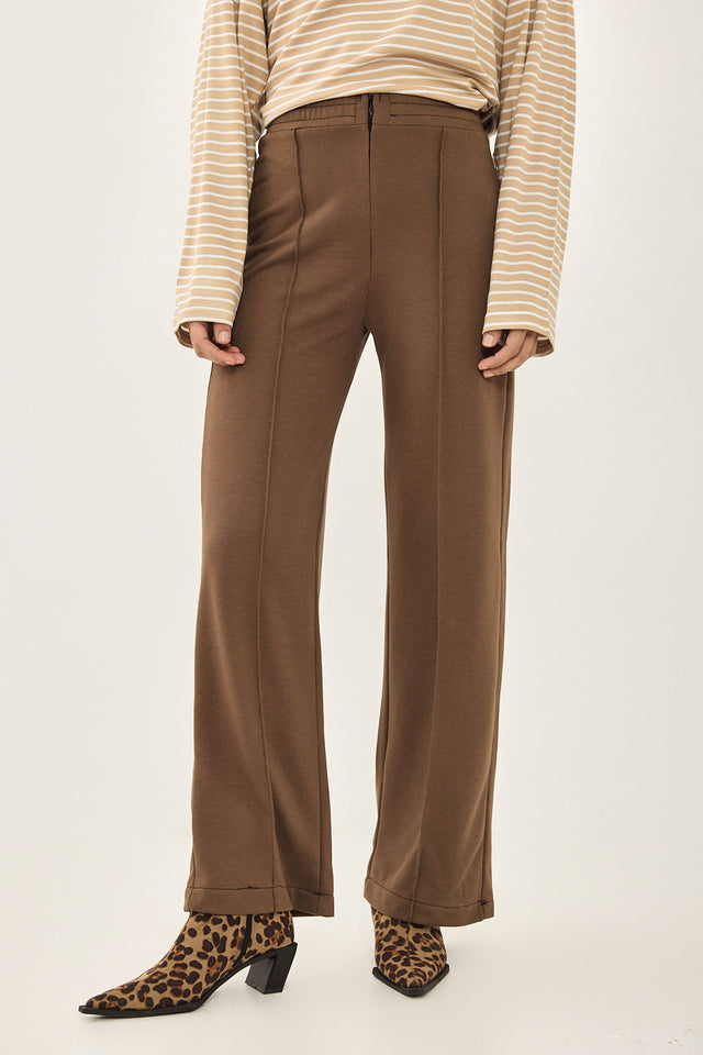 מכנסיים מחוייטים פודינג פרנץ' טרי כחול נייבי