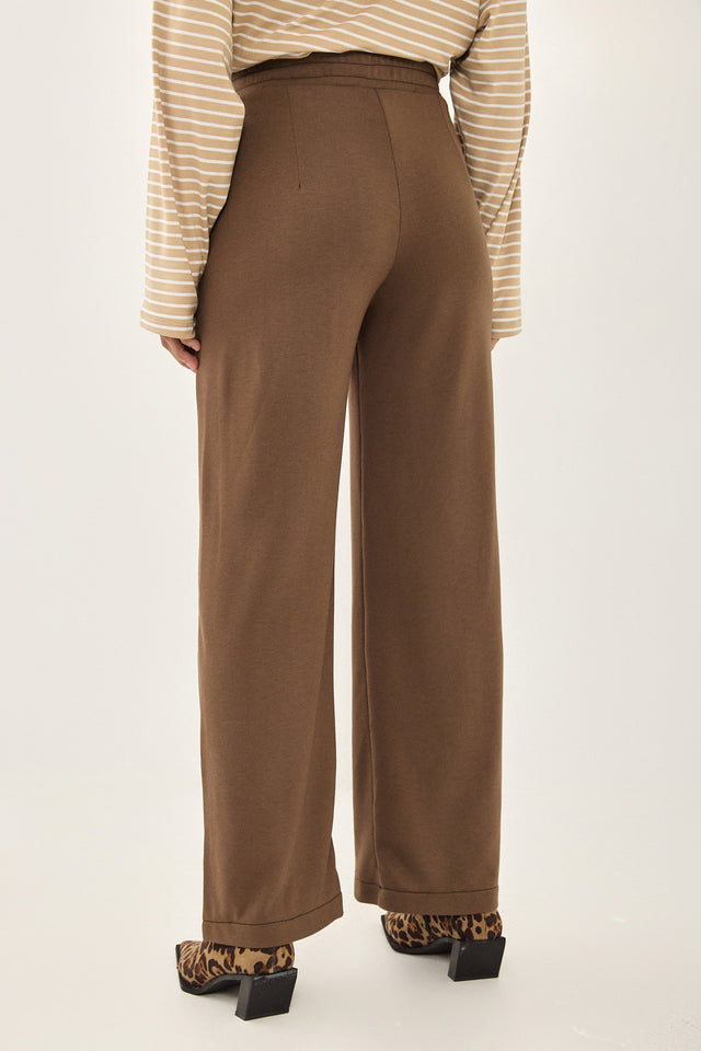 מכנסיים מחוייטים פודינג פרנץ' טרי כחול נייבי