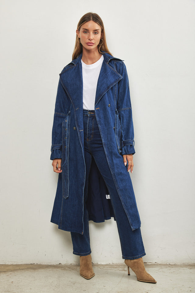 ז'קט טרנץ' ג'ינס