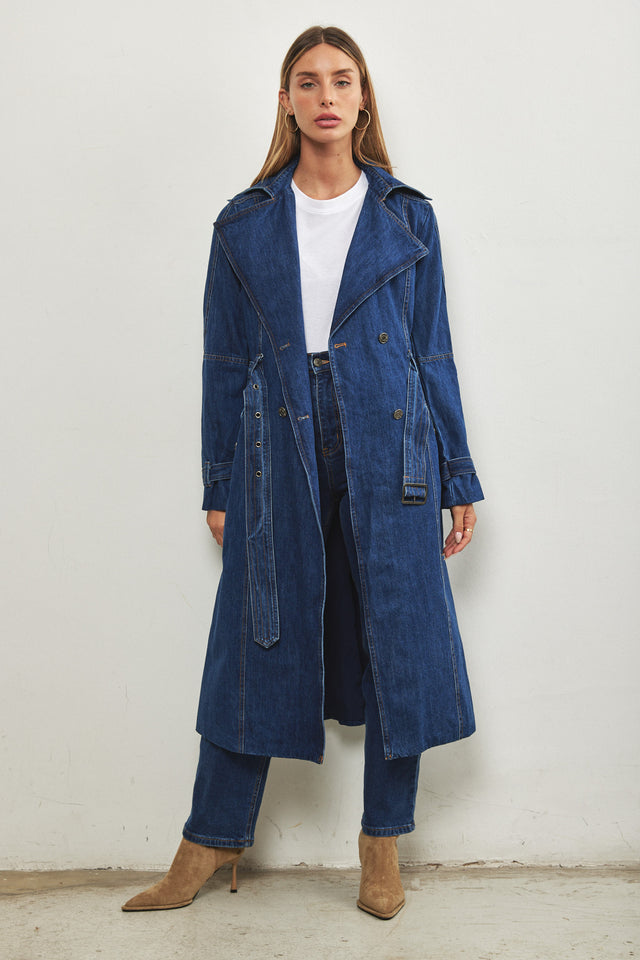 ז'קט טרנץ' ג'ינס