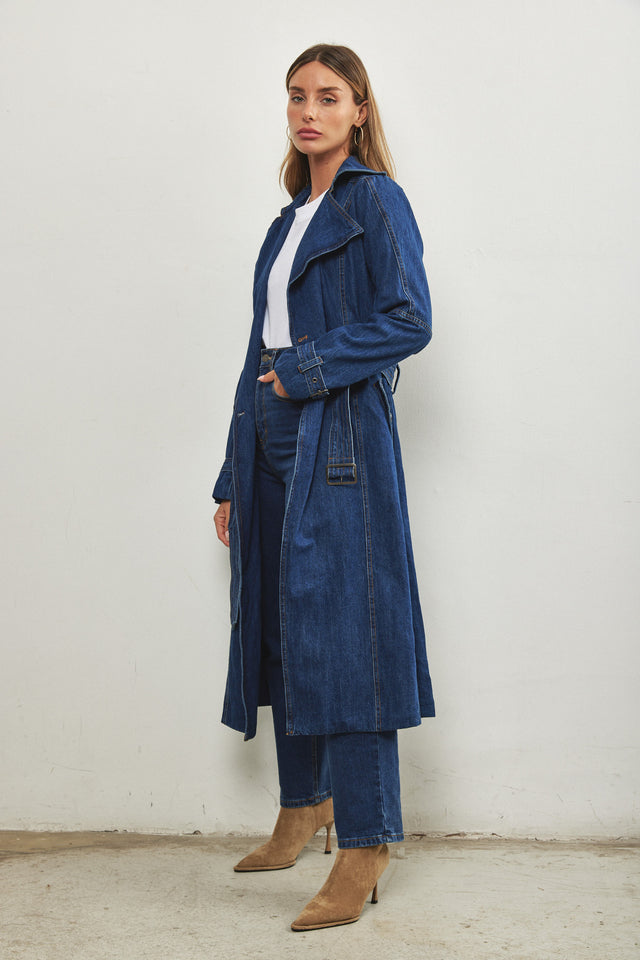 ז'קט טרנץ' ג'ינס