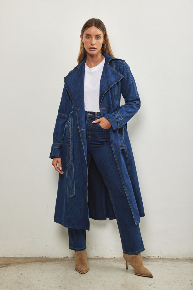 ז'קט טרנץ' ג'ינס