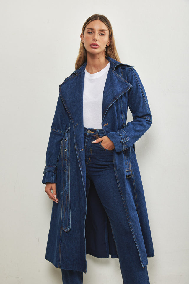 ז'קט טרנץ' ג'ינס