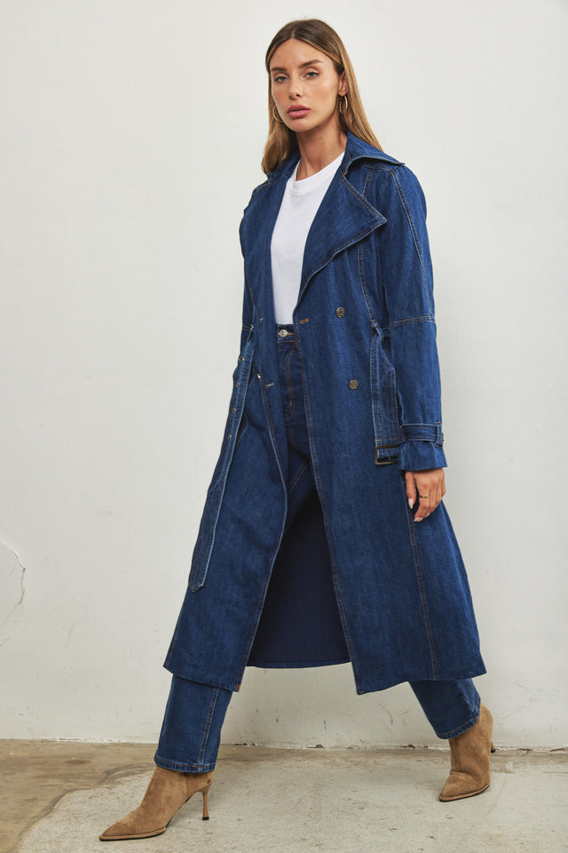 ז'קט טרנץ' ג'ינס