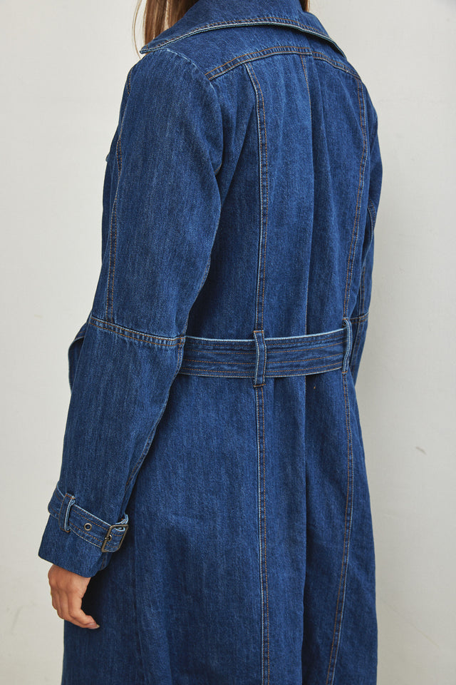 ז'קט טרנץ' ג'ינס