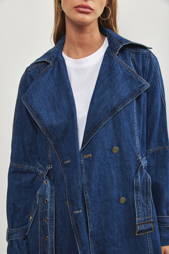 ז'קט טרנץ' ג'ינס