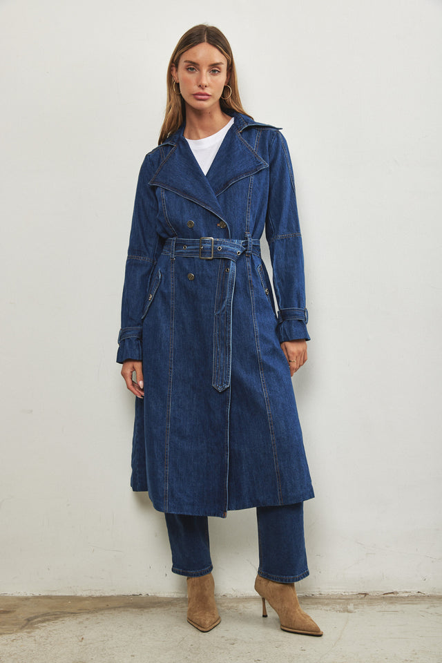 ז'קט טרנץ' ג'ינס