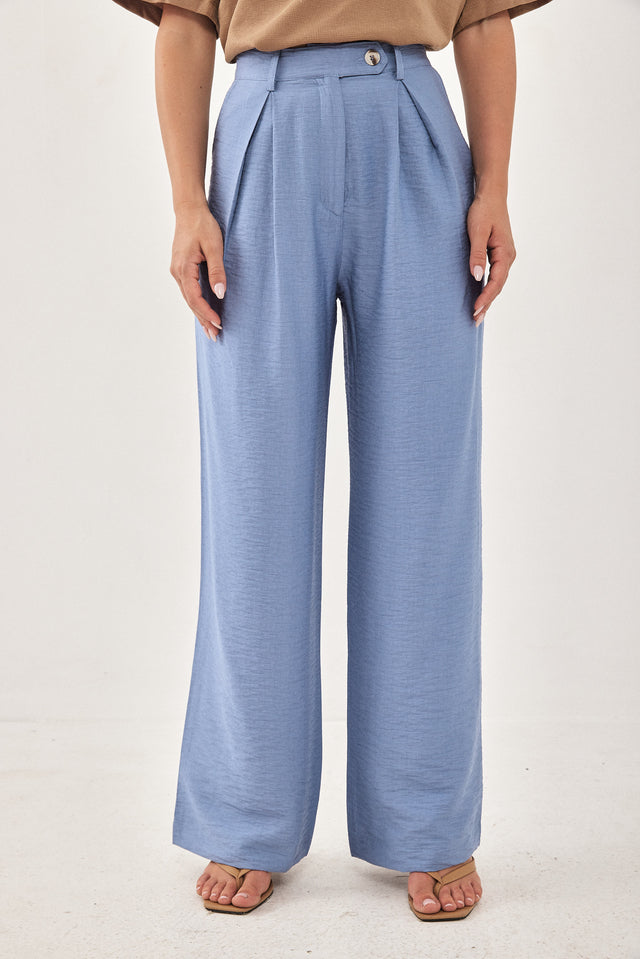 מכנסיים מחוייטים האני כחולים