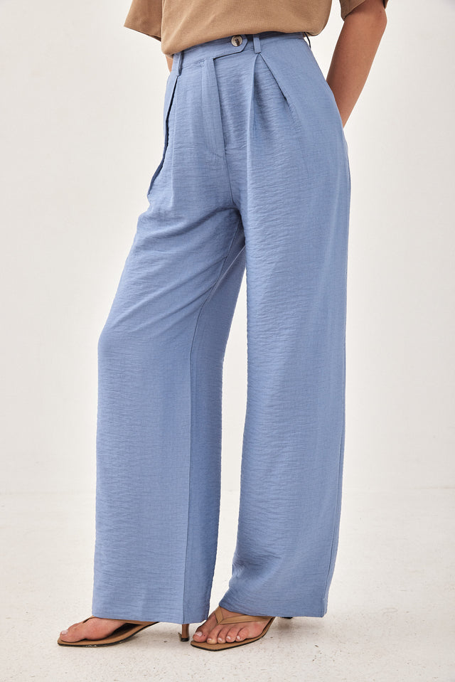 מכנסיים מחוייטים האני כחולים