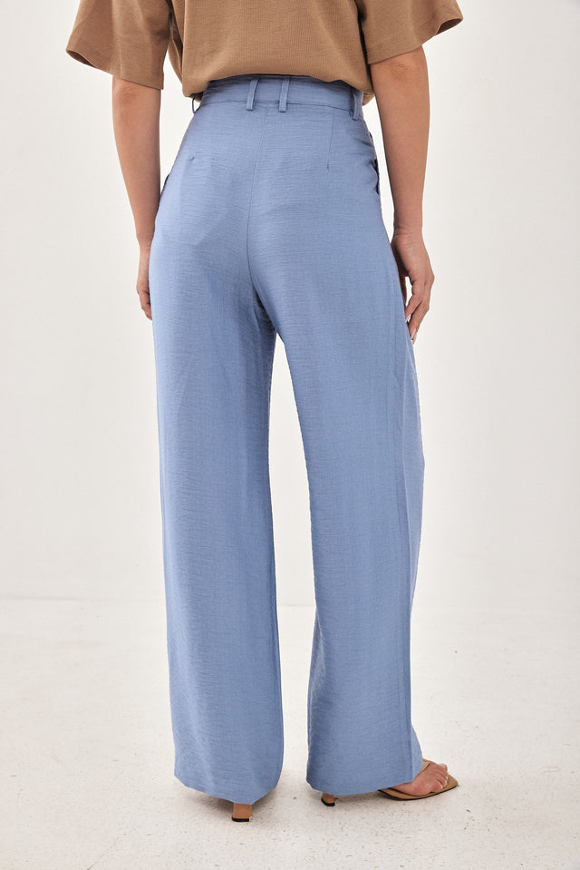 מכנסיים מחוייטים האני כחולים