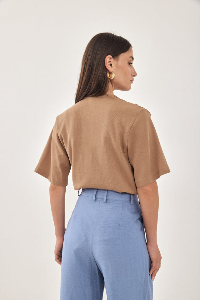 מכנסיים מחוייטים האני כחולים