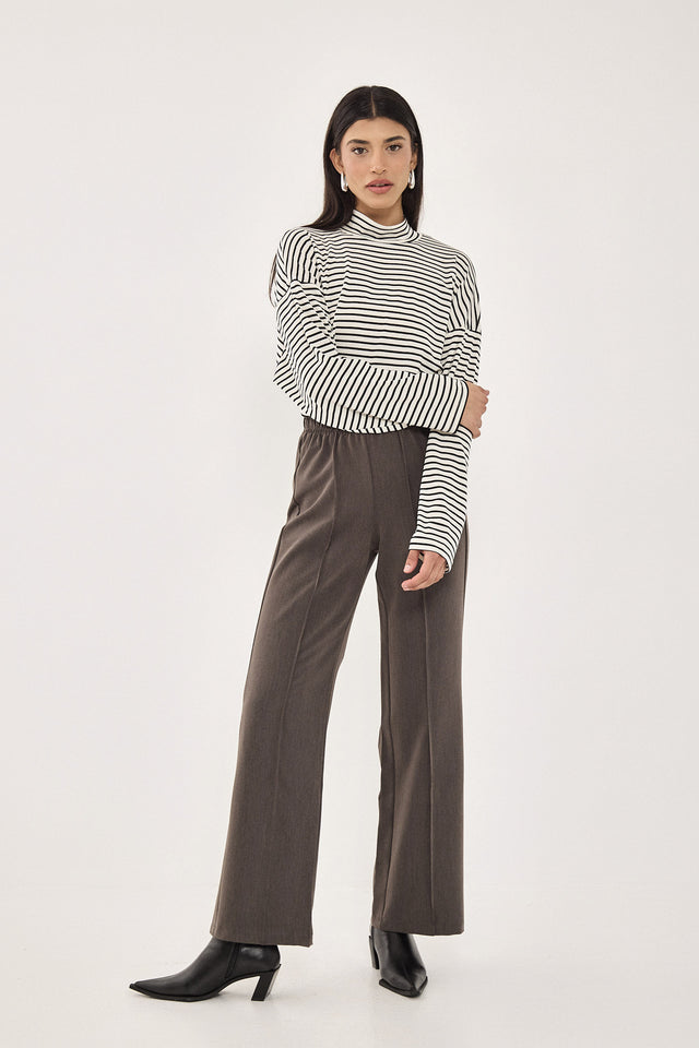 מכנסיים מחוייטים ליונס גומי אפור כהה