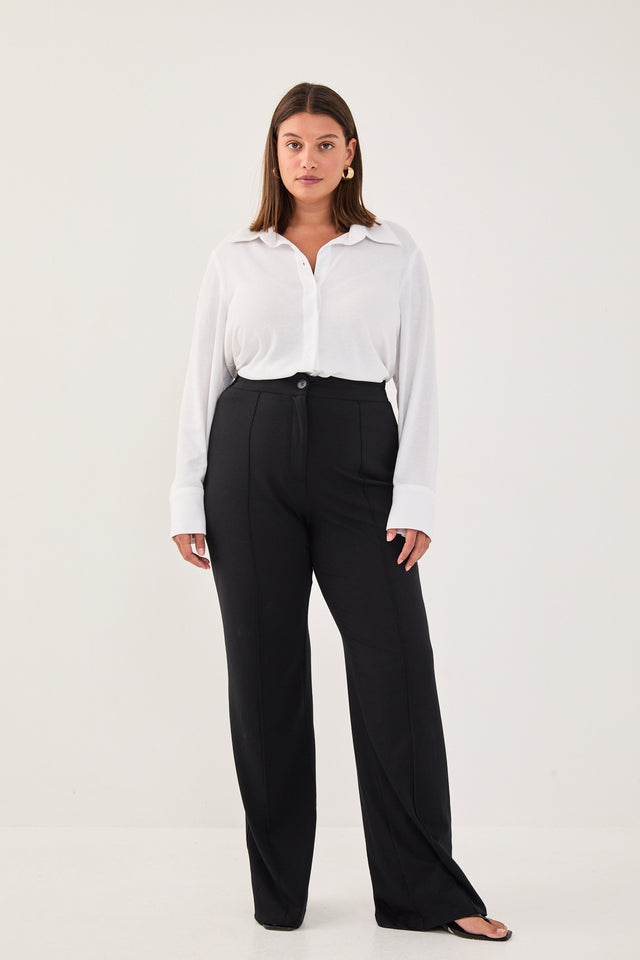 מכנסי מרין מודל מחויטים בורדו