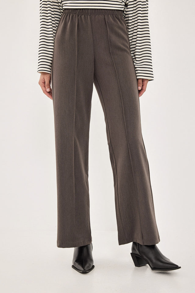 מכנסיים מחוייטים ליונס גומי אפור כהה