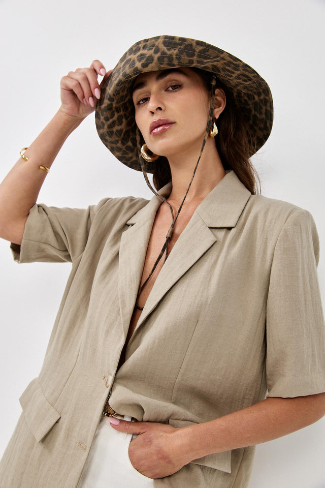 כובע באקט טופאצו מנומר