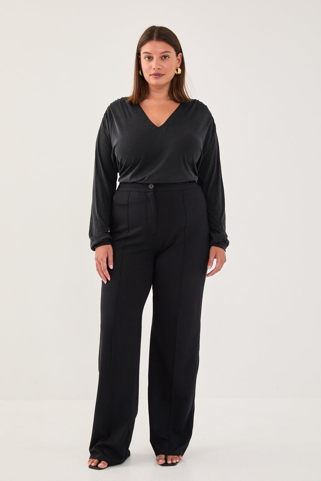 מכנסי מרין מודל מחויטים בורדו