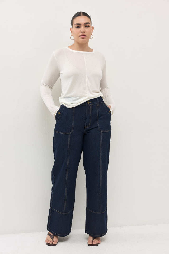 חולצת דונאטס תיפורים לבן