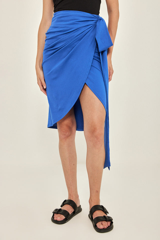 חצאית מעטפת ברד אנד באטר ורודה