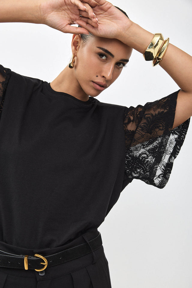 צמיד קשיח זהב רקוע