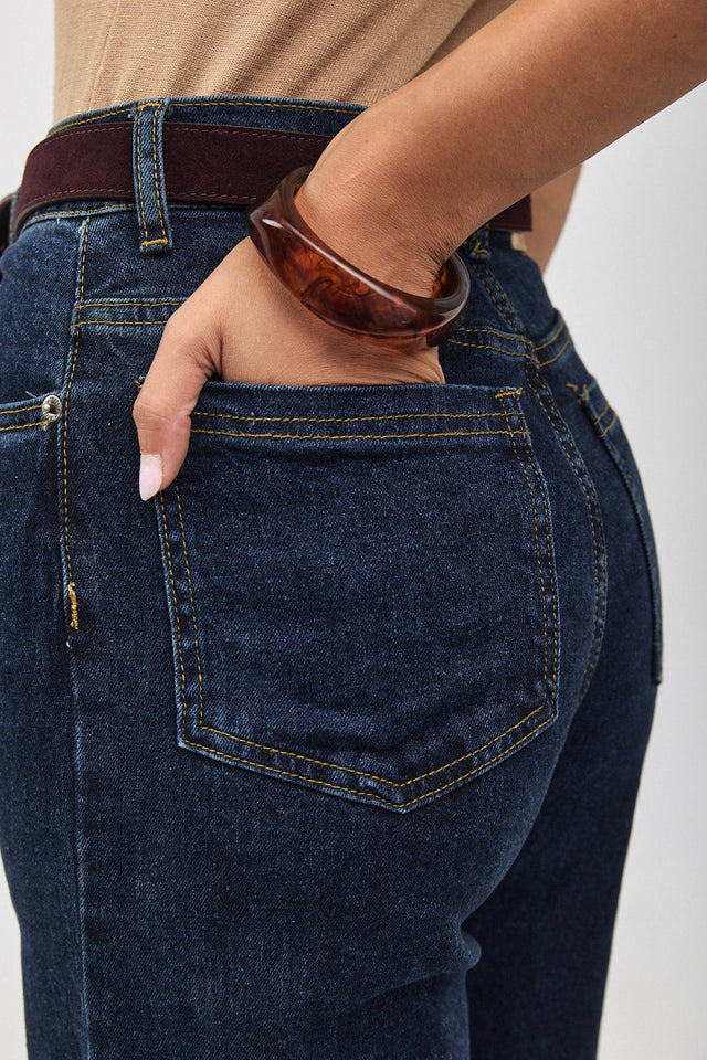 צמיד קשיח חום