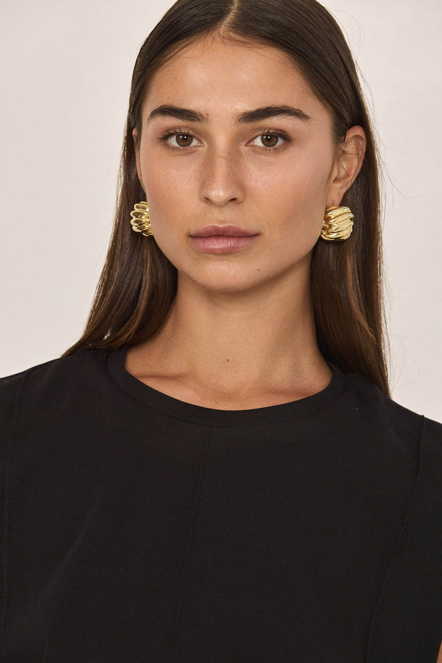 גופיית סאנשיין נירבירים שחורה