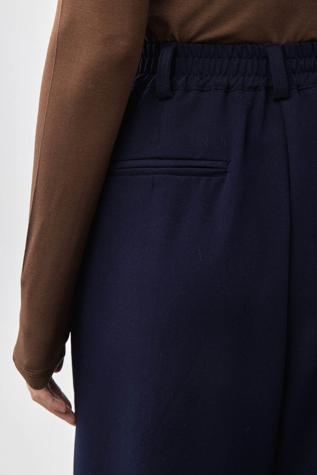 מכנסי פרצל מחוייטים מתרחבים קאמל בז׳