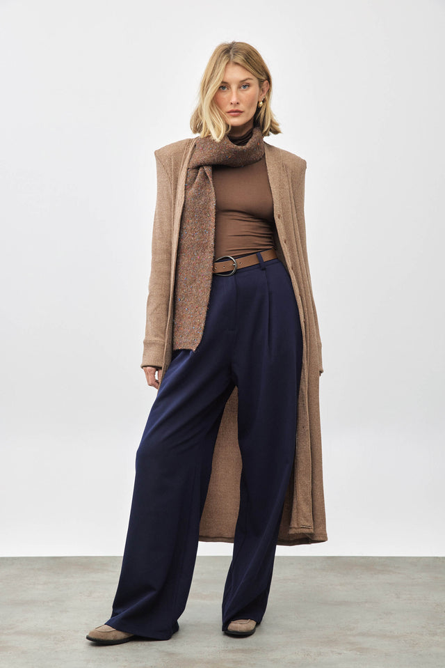 חולצת גולף וואסאבי מודל חומה