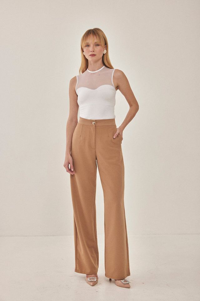 בגד גוף מחוך רשת שחור