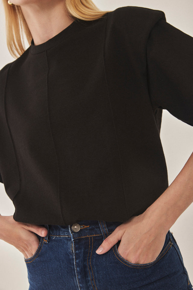 חולצת סוויט נרבירים שחורה