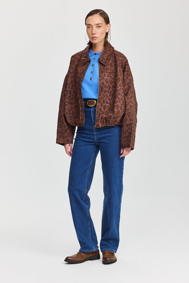 מכנסי ג'ינס גולדי ארוך וואש כחול