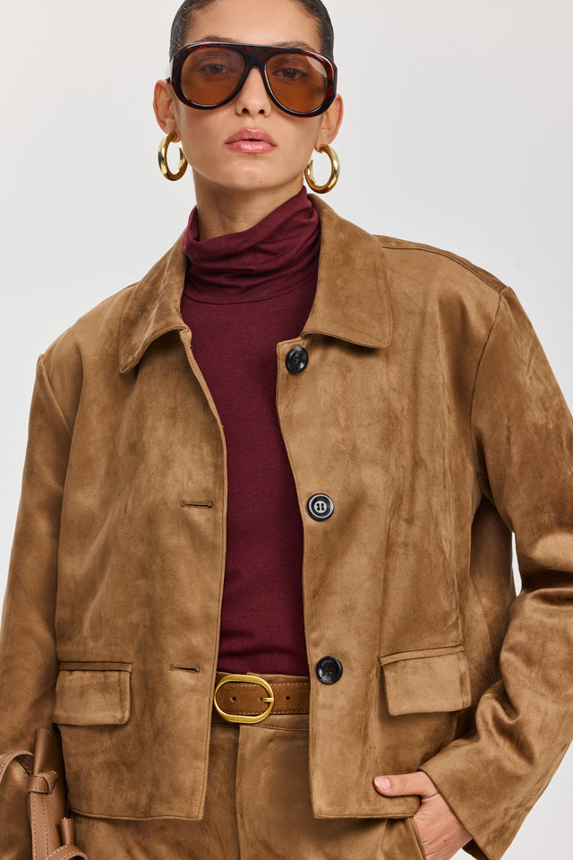 חולצת מיסו גולף בורגנדי