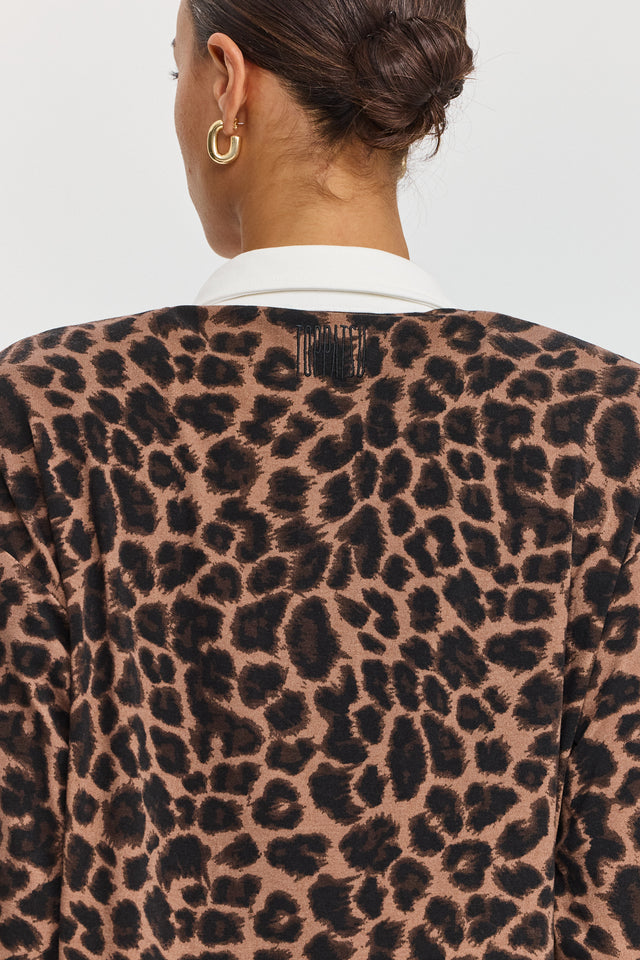 חולצת וונט פולו ארוכה מנומר