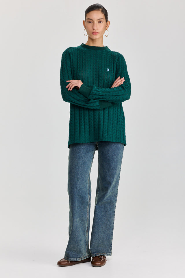 סריג ספייסי LEAGUE ירוק בקבוק