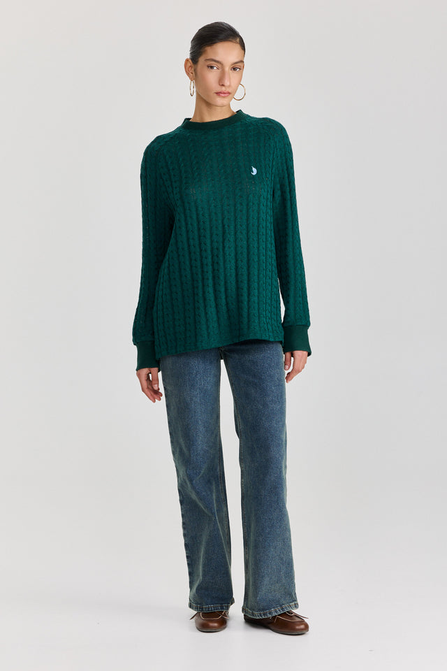 סריג ספייסי LEAGUE ירוק בקבוק