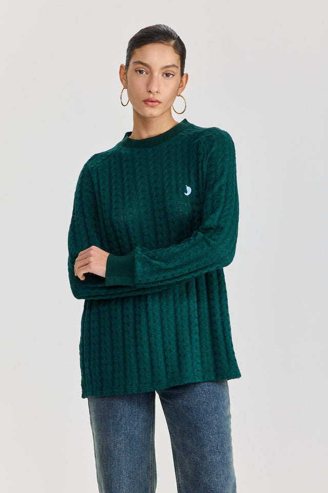 סריג ספייסי LEAGUE ירוק בקבוק