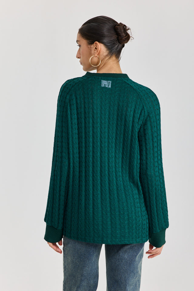 סריג ספייסי LEAGUE ירוק בקבוק