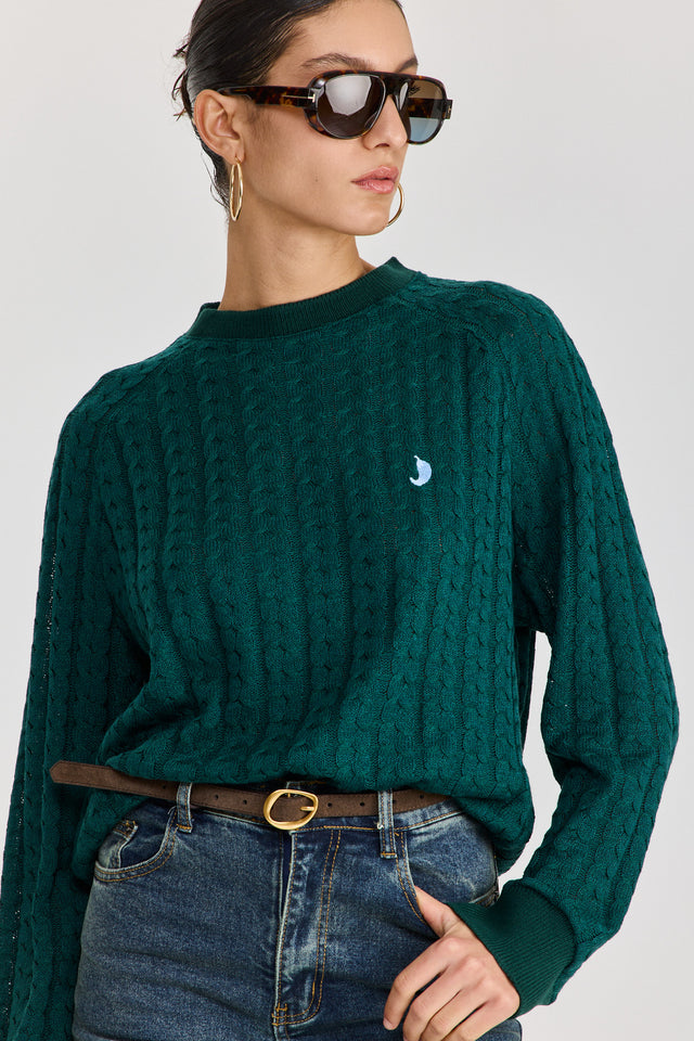 סריג ספייסי LEAGUE ירוק בקבוק