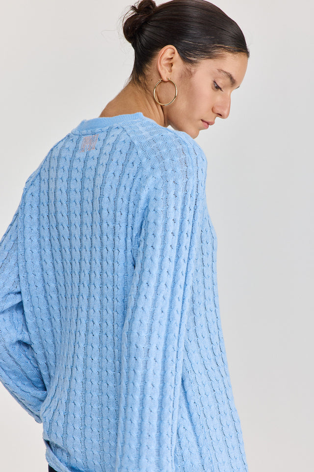 סריג ספייסי LEAGUE תכלת