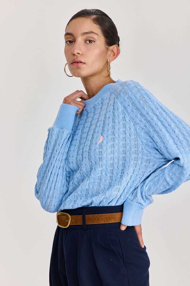 סריג ספייסי LEAGUE תכלת