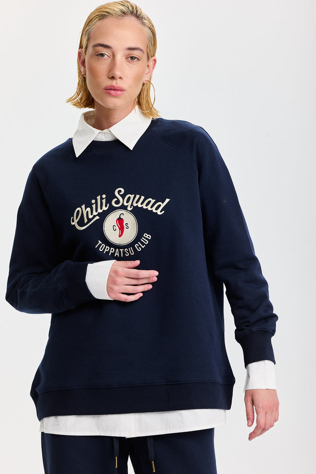 חולצה מכופתרת אלמונד כותנה ארוכה לבנה