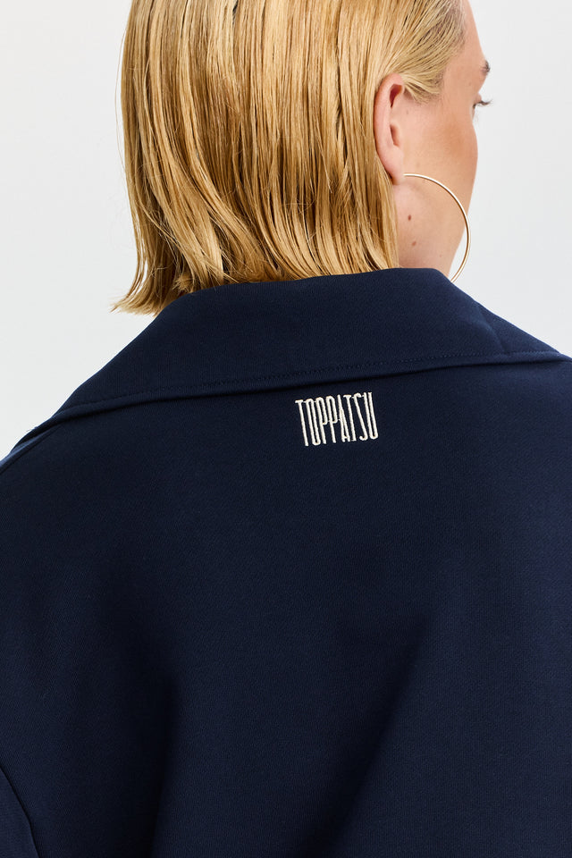 סווטשירט זיפר ספייסי צ'ילי סקווד נייבי