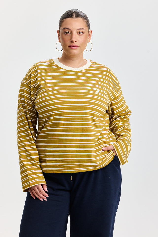 חולצה ספייסי פסים מאצ'ה