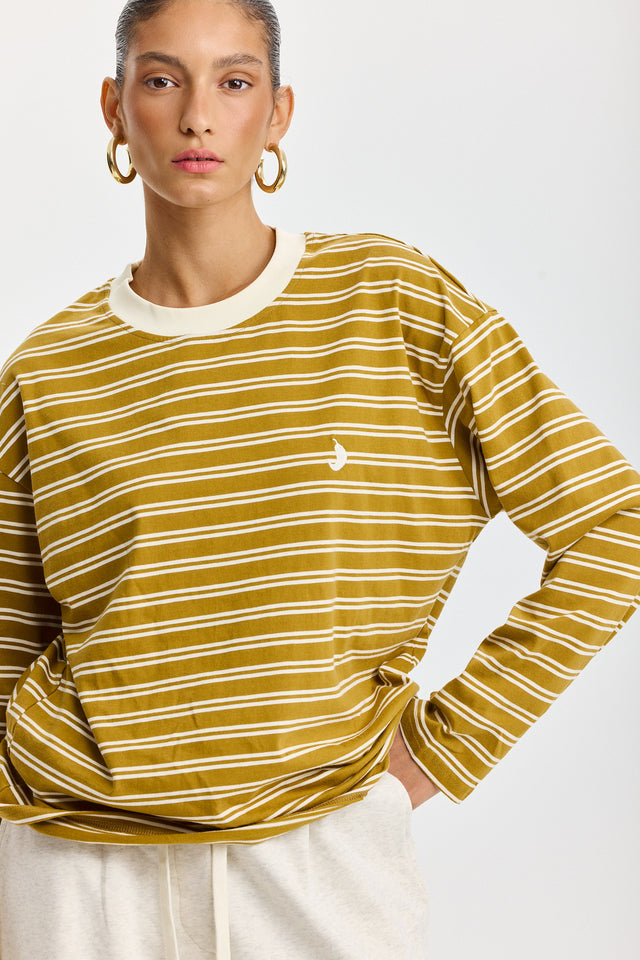 חולצה ספייסי פסים מאצ'ה