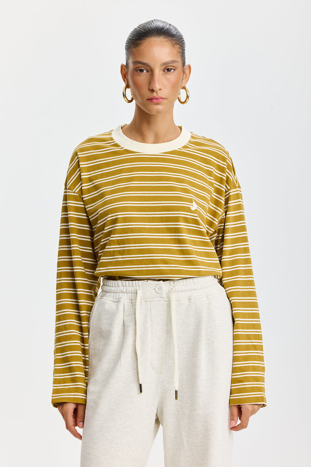 חולצה ספייסי פסים מאצ'ה