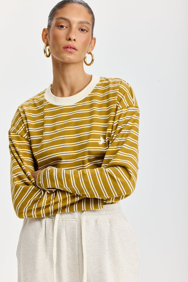 חולצה ספייסי פסים מאצ'ה