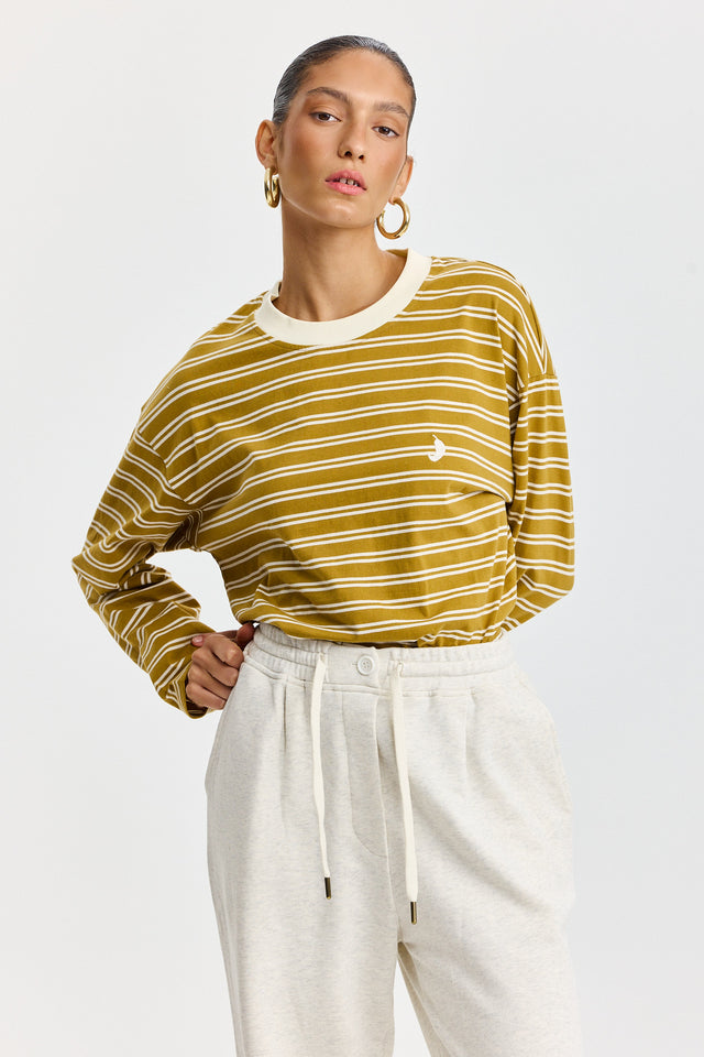 חולצה ספייסי פסים מאצ'ה